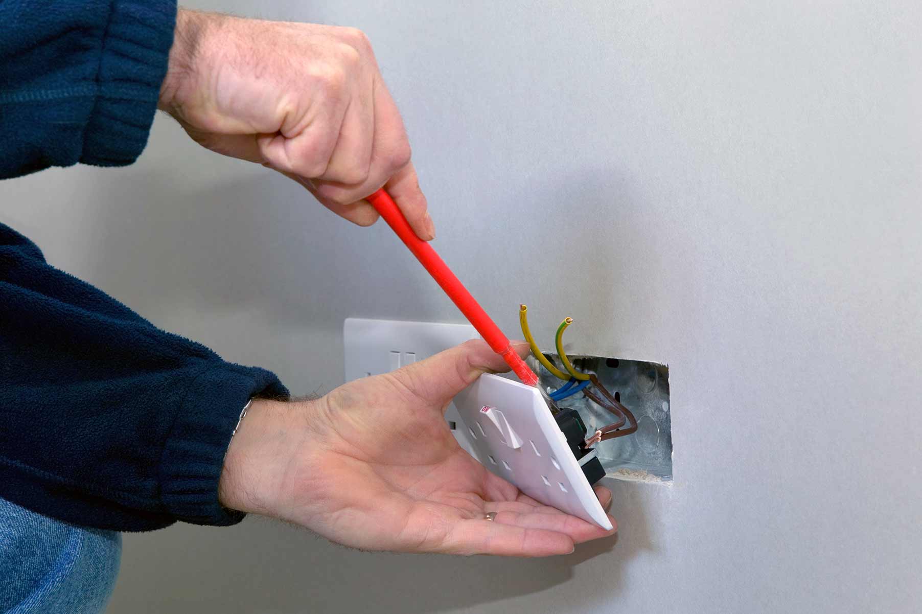 Our electricians can install plug sockets for domestic and commercial proeprties in Swinton and the local area. 